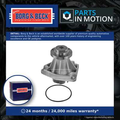 Water Pump fits OPEL OMEGA B 2.5 2.6 3.0 3.2 94 to 03 Coolant B&B 1334059 New