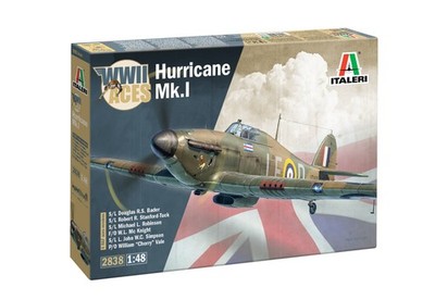 Italeri IT2838 _V 1/48 Hurricane Mk.I aces