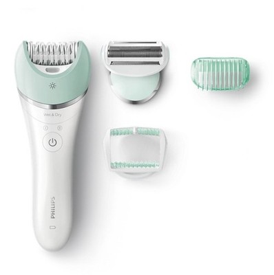 Philips Satinelle BRE600 Wet and Dry Epilator - White