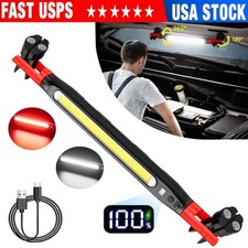 3000lm Magnetic Rechargeable Led Work Light With 4 Lighting Modes For Car Repair