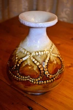 Antique English Doulton Lambeth Stoneware Vase
