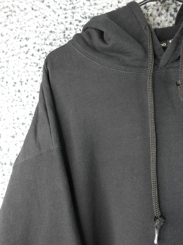 Boohoo Womens Plus Black Hoodie Mercury in Retrograde Graphic Pullover US 20 XL - Image 2 of 4