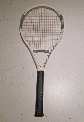 Wilson N Code N1 233g 115 Oversize Tennisschläger weiß - 4 1/8