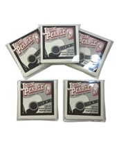 John Pearse Guitar Strings 5 Sets Acoustic 80/20 Bronze Wound Slightly Light