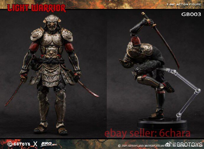 BROtoys X GDtoys Tekken Yoshimitsu Light Warrior 1/12 Action
