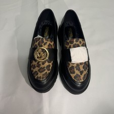 Michael Kors Little Girls Made-Line Penny Leopard Print Loafers