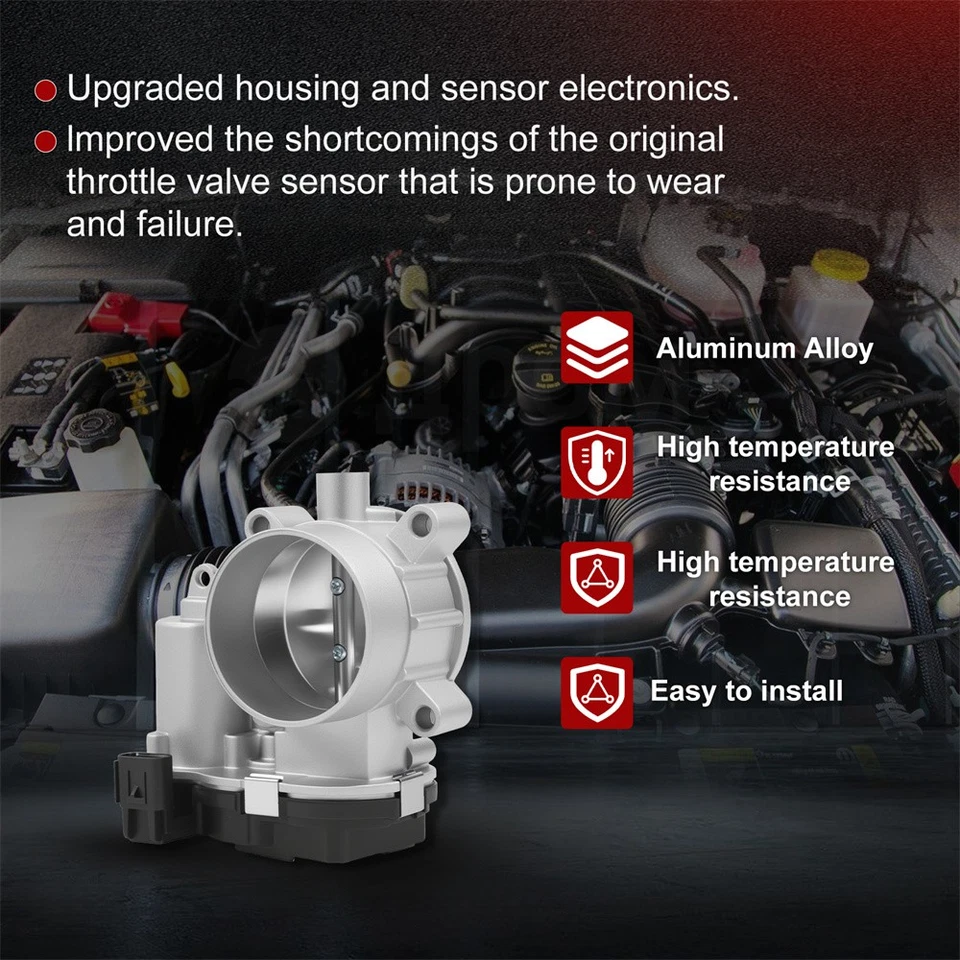 Throttle Body 4891970AB For Dodge Dart 2.4L 2013-2016 Jeep Cherokee 2.4L 2014-18 - Image 4 of 4