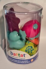 Battat Bath Buddies Squirt Toys Set of 6 Pcs NEW, Free Shipping