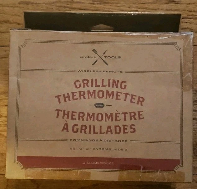 William Sonoma Grill Tools Wireless Remote Grilling Thermometer
