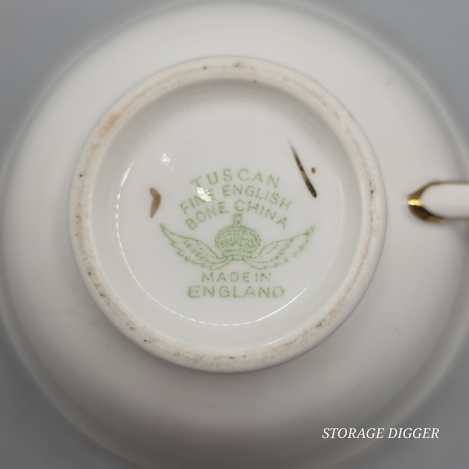 Vintage Tuscan Fine English Bone China Teacup & Saucer Multi Floral - 10 Pc