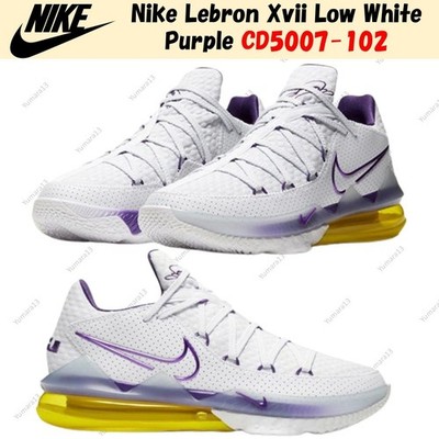 Nike Lebron Xvii Low White Purple CD5007-102 Herren Gr.