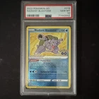 Pokemon 2022 Pokemon GO Radiant Blastoise 018/078 Holo PSA 10