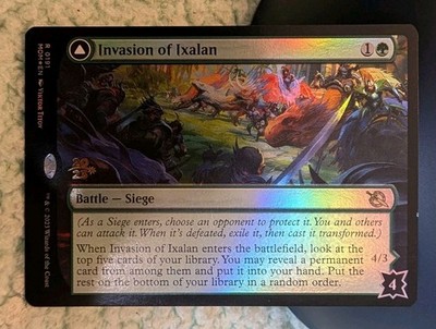 Invasion Of Ixalan Pre-Release Foil 0191 Lp 22126 E3