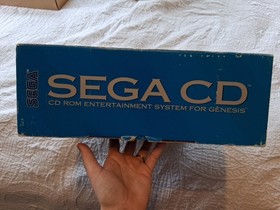 SEGA CD SYSTEM IN BOX SEWER SHARK TESTED WORKS