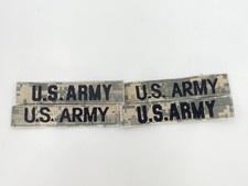 OCP US ARMY Name Tape Patch Military Scorpion Camo Hook Branch ACU Multicam
