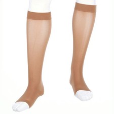 Mediven Medi Assure Open Toe Knee Highs 20-30 mmHg - Beige - S