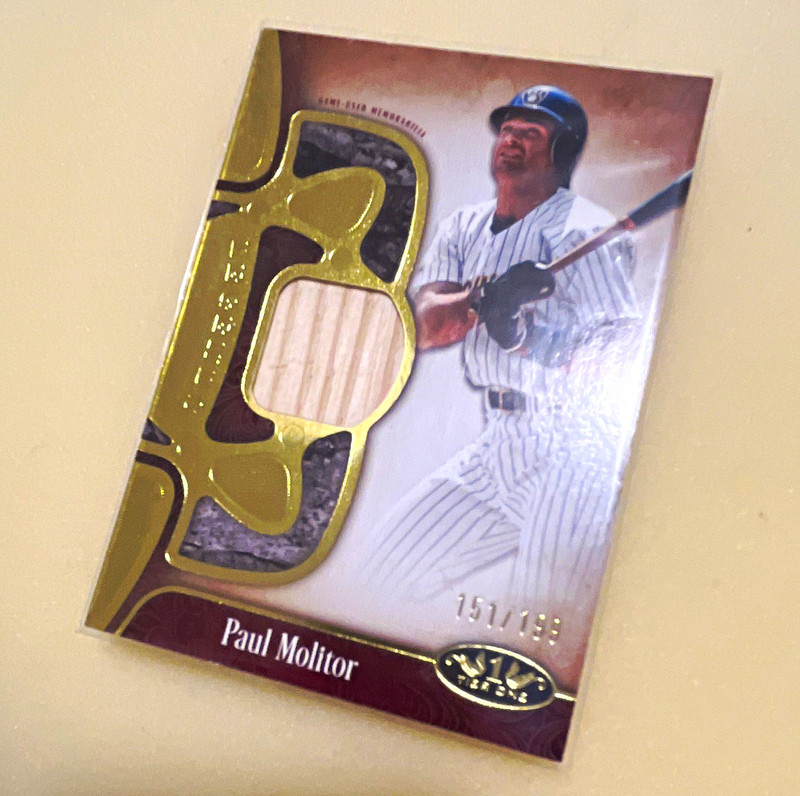 2026 Topps Tier One Paul Molitor Tier One Legend Relic /199 #T1LR-PM