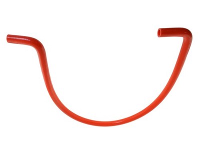 Kühlwasserschlauch Silikon,Gewebeschlauch,rot, 2x90° Bögen, 1200mm, keep-racing 