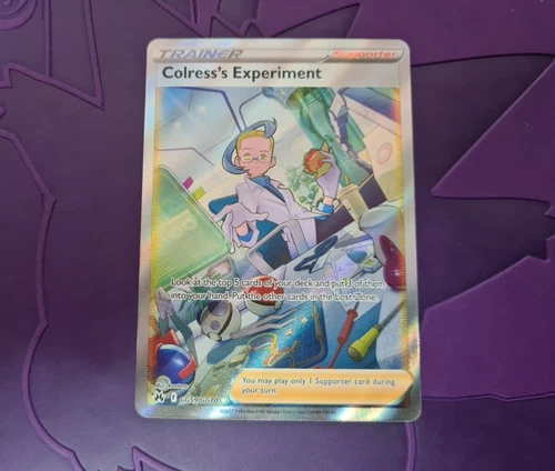 Pokémon Colress's Experiment Gg59/Gg70 Swsh: Crown Zenith: Galarian Gallery Holo