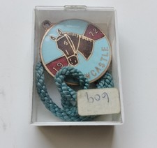 Gents annual horse racing club membership badge Gosforth, Newcastle. 1972 No 609