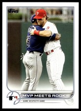 2022 Topps MVP Meets Rookie Bryce Harper Philadelphia Phillies #367