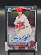 2025 Bowman Chrome 1st Prospect George Klassen Auto #CPA-GK