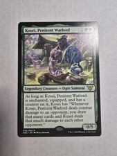 Kosei, Penitent Warlord Commander: Kamigawa: Neon Dynasty Regular