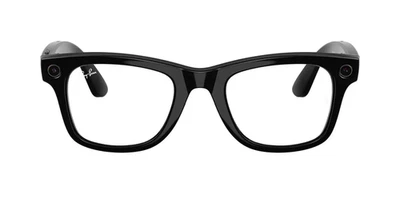 Lunettes de soleil intelligentes Ray-Ban Meta Wayfarer noir brillant 0RW40126... - Photo 1/4