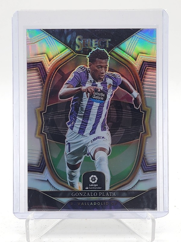 GONZALO PLATA 2022-23 SELECT LA LIGA TERRACE SILVER PRIZMS #81 VALLADOLID Q5902