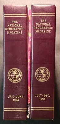 National Geographic Magazines - 1994 - Full Year with Sleeves & 1981 Spec Report