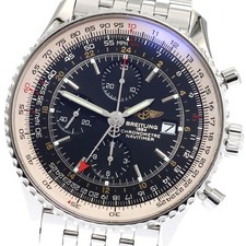 BREITLING Navitimer World A24322 Chronograph GMT Automatic Men's Watch_914604
