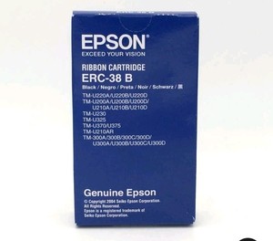 Epson Exceed Your Vision Ribbon Cartridge ERC-38 B (Black) 1 pack