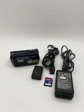 Sony Handycam HDR-CX150 3.1MP Digital Video Camcorder Blue w/25x Zoom Bundle