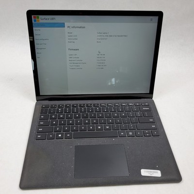 MICROSOFT Surface Laptop 2 1769 Intel Core i7-8650U 16GB RAM 512GB SSD NO OS