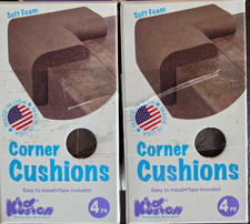 Protect the Baby from Sharp Edges NEW Child Safety Corner Cushion 4 boxes Brown