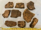 Large Civil War Artillery Shell Frag Lot Dug Bentonville NC Battlefield