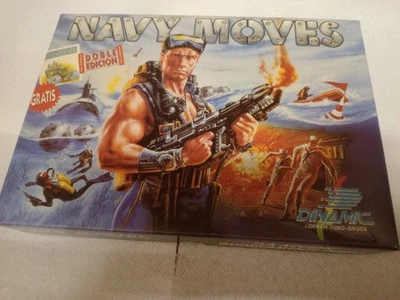 Msx Navy Moves Edicion Doble + ARMY MOVES Big Box Dinamic - MSX - Imagen 1 de 4
