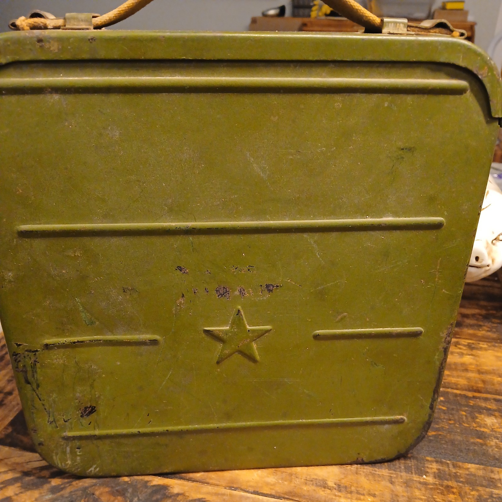 ORIGINAL WWII SOVIET RUSSIAN MAXIM 250RD AMMO CAN