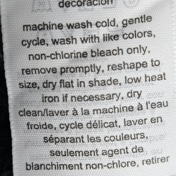 Tommy Hilfiger White w/Red White Blue Edges VNeck Cable Knit Cardigan Size Large thumbnail 11