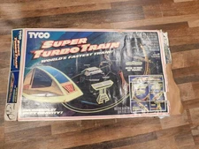 Vtg Tyco Super Turbo Train Nite Glow Worlds Fastest Train Works! Video! Glows!