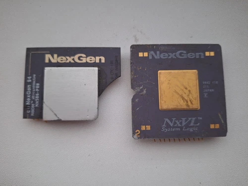 NexGen Nx586 P80 very rare Vintage CPU + NxVl system logic rare GOLD QTY:2