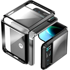 For Motorola Razr 40 / Razr (2023) Clear Case Shockproof TPU Hybrid Cover