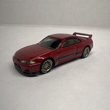 Hot Wheels Nissan Skyline GT-R R33 1:64 DIECAST Red Custom With Rubber Tires