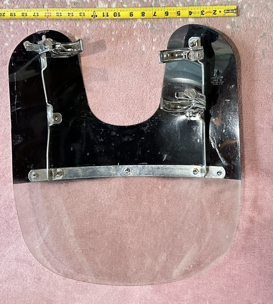 専用 フロントのみ Harley Davidson Lexan Windshield Fairing