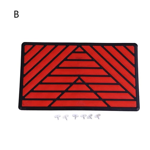 Car Mat Foot Heel Scuff Plate Non-slip Carpet Patch Auto Cover Anti-skid Pad - Picture 26 of 30