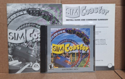 SiM ☆ CD DVD 17点 セット Sim Coaster (PC, 2002) - Complete Except for Box - Tested