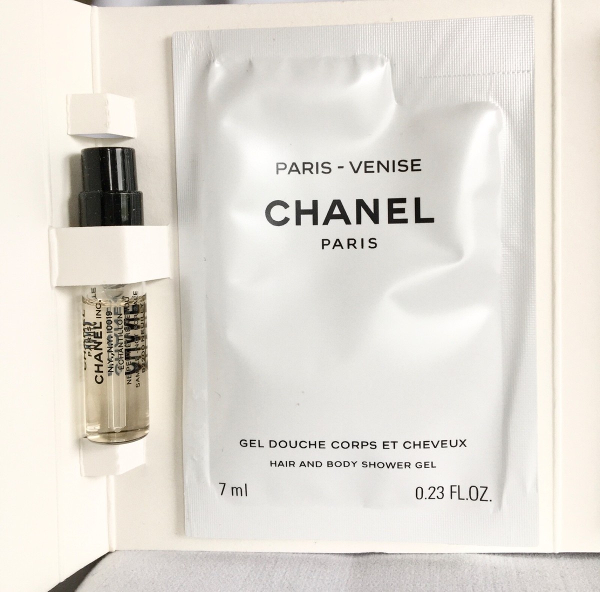 chanel paris venise shower gel