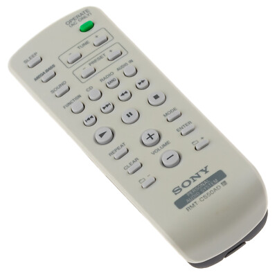 Original Sony RMT-CS50AD Fernbedienung für ZS-S50CP Radiorecorder / geprüft