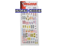 TRAXXAS 2514 Decal sheet, Racing Sponsors NEW IN PACKAGE TRA2514 TRA1