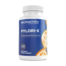 Pylori-X (120 Caps) - Mastic gum - Eliminates H. Pylori, Protects Stomach Lining